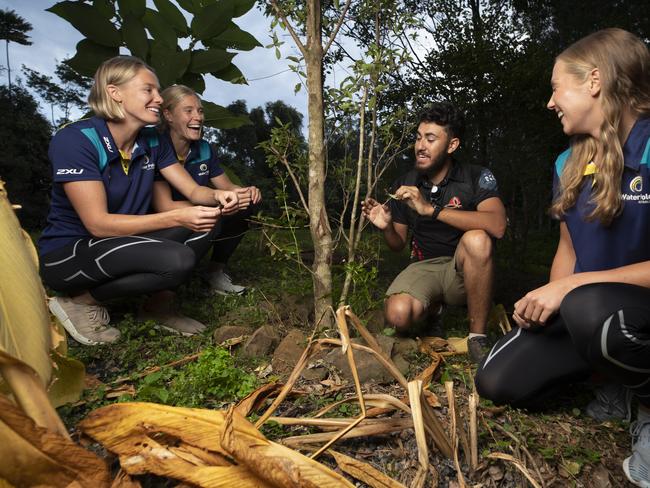 The Olympic team representing all of Australia