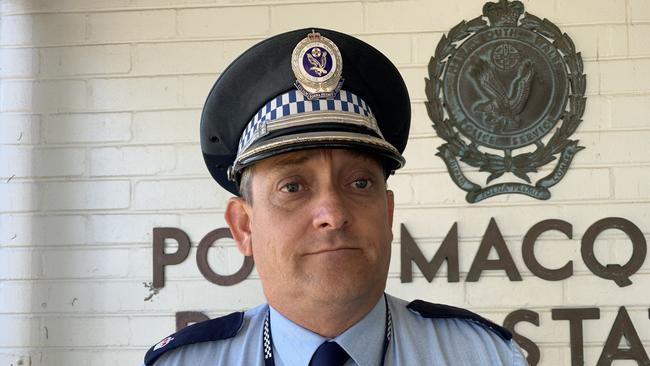 Mid North Coast chief inspector Stuart Campbell. Picture: Janine Watson.