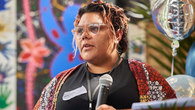 Carinity Education Southside graduate Jacqui Clevens said the school helped her to break down barriers and find her voice. Picture: Supplied