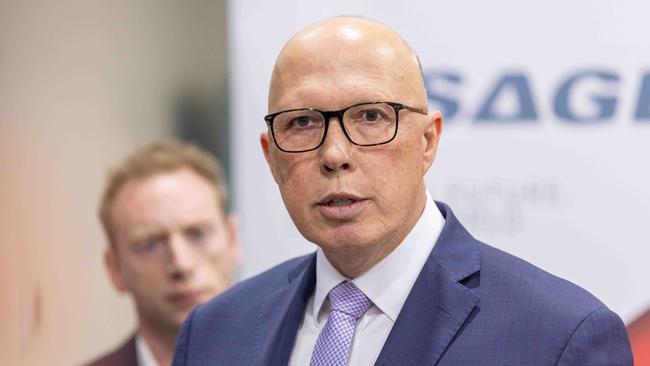 Opposition Leader Peter Dutton. Picture: NCA NewsWire / Ben Clark