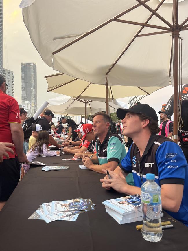 Fans got the chance to meet their favourite Supercars drivers ahead of the GC500 this weekend.