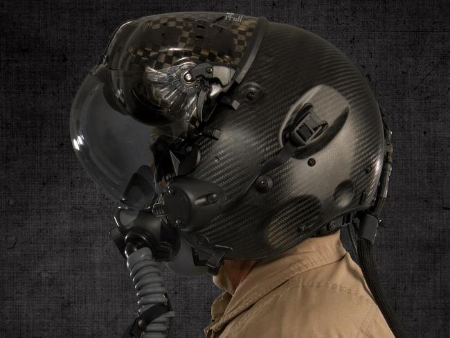 Growing headache ... The F-35’s much touted virtual reality helmet display has undergone several incarnations, but is still experiencing reliability and data-processing issues. Source: Lockheed Martin