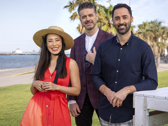 New MasterChef judges Melissa Long, Andy Allen and Jock Zonfrillo. Picture: Supplied