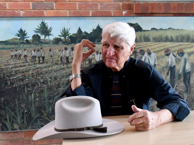 Bob Katter, who turns 80 next month, is contenting his 12th federal election. Picture: Evan Morgan