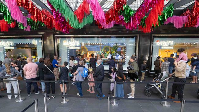 There are ‘ominous’ signs that Australians would be taking a cautious approach to the festive season. Picture: Tony Gough