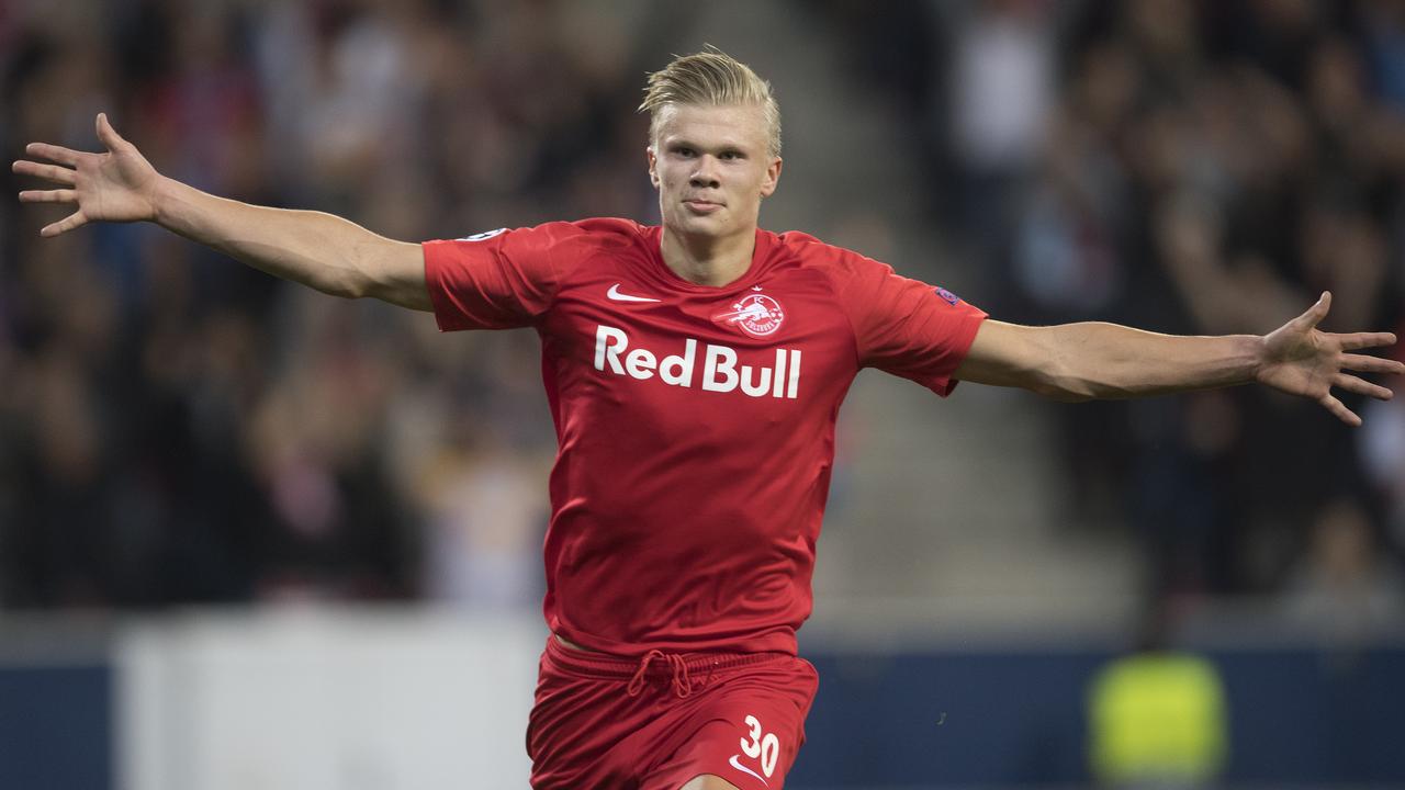 Erling Haaland has rubbished rumours of a switch to Manchester United