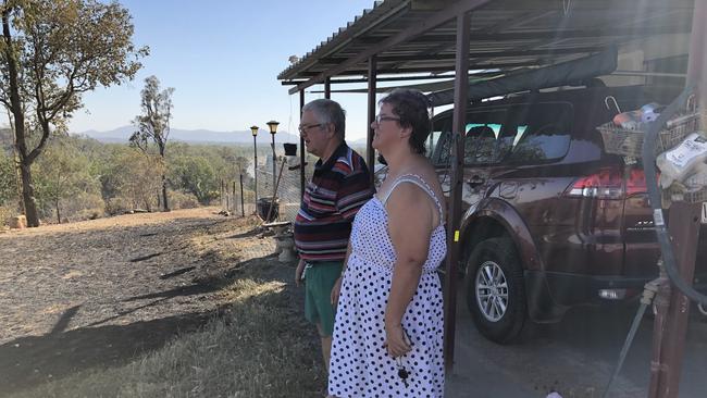 The couple were lucky not to lose their home. Picture: Vanessa Marsh