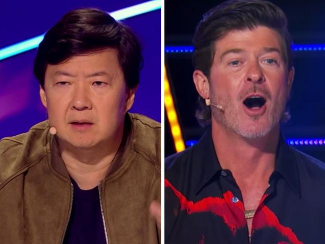 Masked Singer judges Ken Jeong and Robin Thicke reportedly walked offstage in protest.