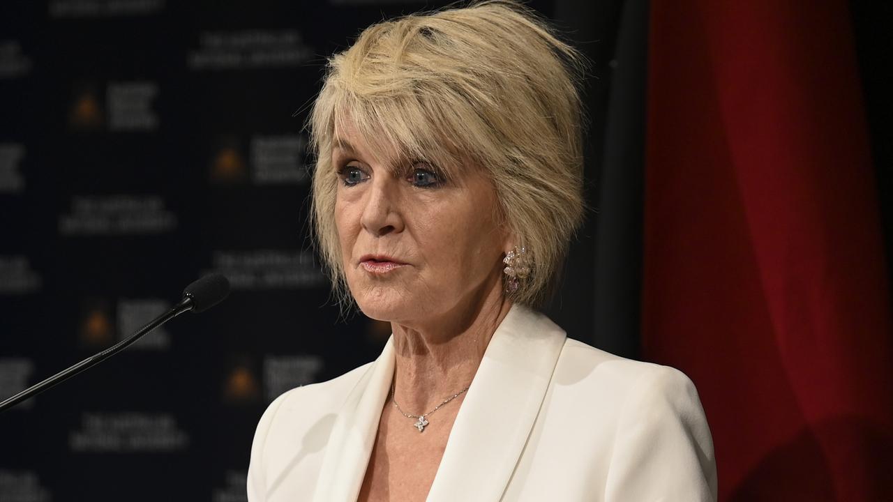 Human rights organisation Justice for Myanmar has called for an investigation into Julie Bishop’s UN special envoy role amid concerns over her business dealings with companies connected to Beijing. Picture: NewsWire/ Martin Ollman