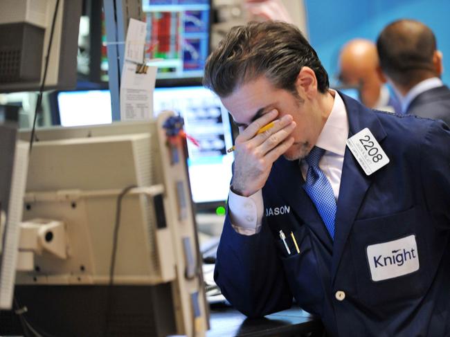 It’s been a tough time for wall Street traders. Picture: Supplied