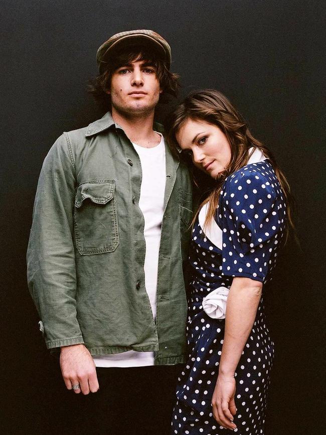 Angus and Julia Stone in 2006. Picture: supplied