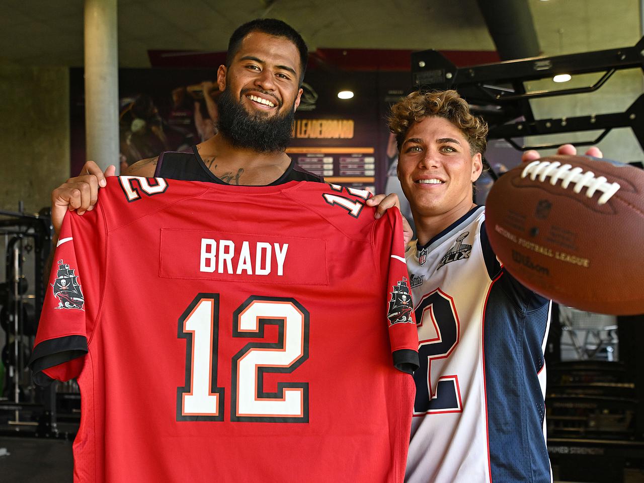 Tom brady cheap afl jersey