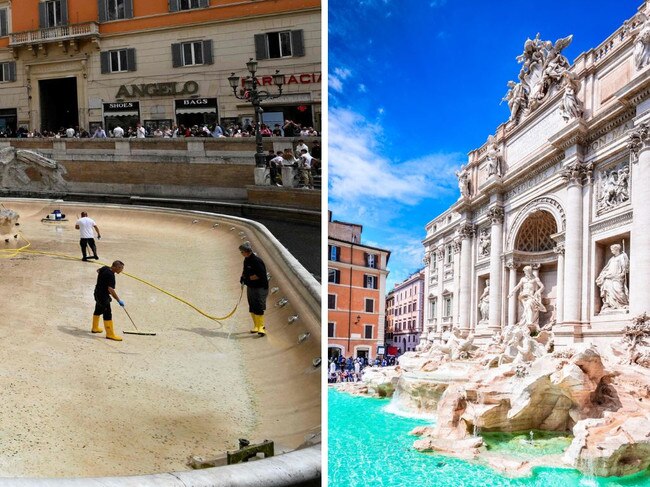 Insane amount Trevi Fountain makes a year