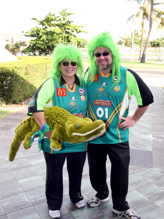 Socials, Townsville Crocs at The Swamp, Townsville : Megan and Rick Dart.