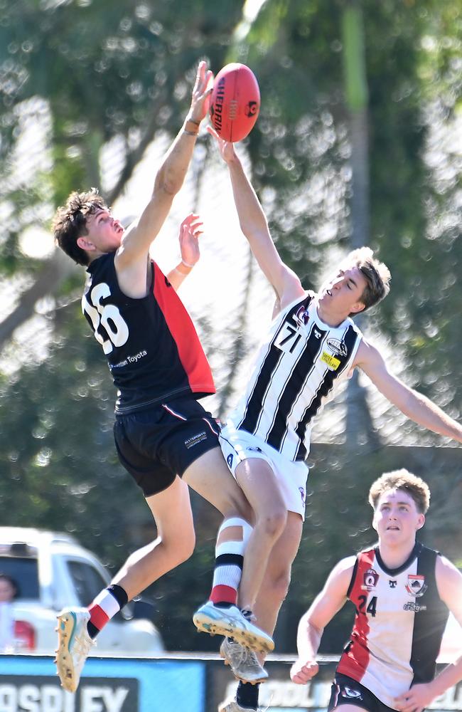 Morningside Vs Sherwood playing in the colts AFL semi final. Saturday September 7, 2024. Picture, John Gass