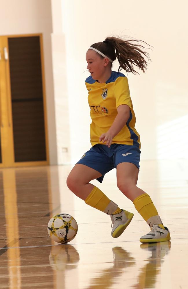 Zara Boyd of the Crusaders Futsal Club.