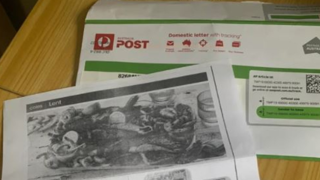 Creepy letter lands in Melbourne mailbox – news.com.au