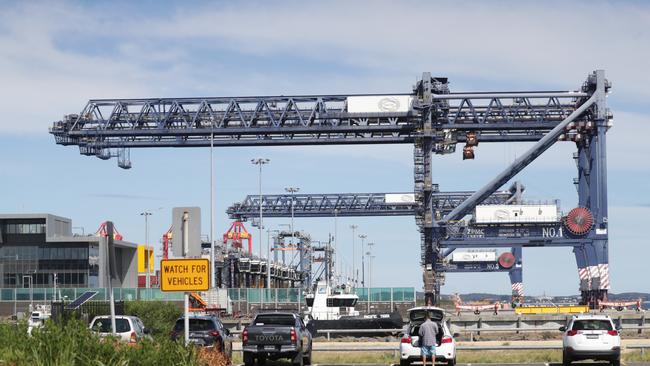 Donald Trump blindsided world leaders after he declared on Saturday that tariffs on imported steel will be hit with tariffs of 50 per cent, up from 25 per cent. Picture: Christian Gilles/ NewsWire