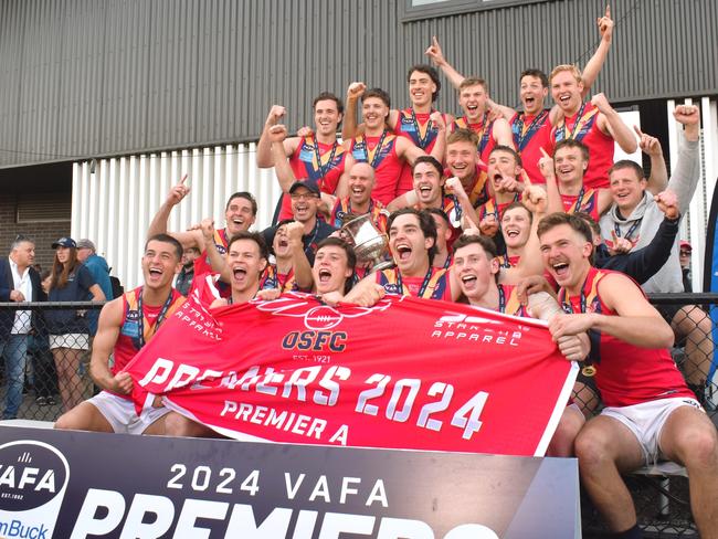 Old Scotch won last year’s VAFA Premier flag.