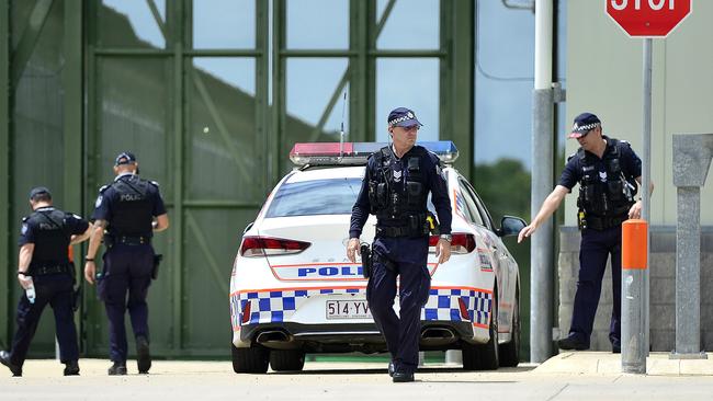 Emergency services responded to a riot at the Cleveland Youth Detention Centre in Townsville. PICTURE: MATT TAYLOR.