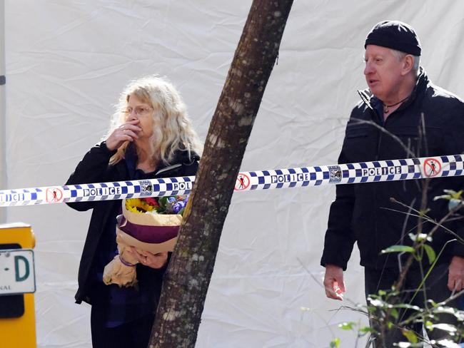 Faye and Mark Leveson return to the search site today.