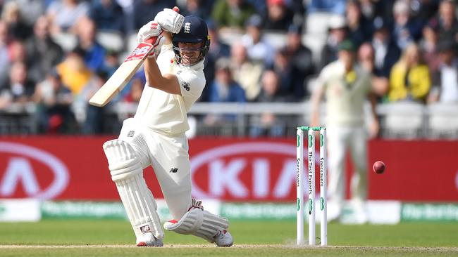 Rory Burns drives for four. Picture: Getty Images