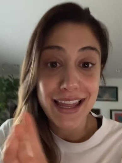 This job seeker was stunned after being directed to watch the video while applying for the company. Picture: @kirklandgirly/TikTok