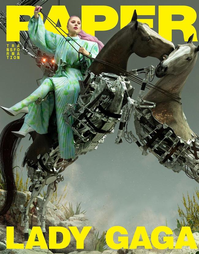 It was a futuristic theme. Picture: Frederik Heyman/Paper magazine