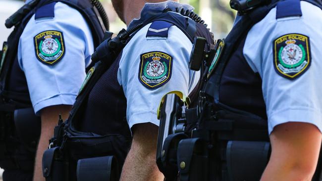 AFP’s Trade Union Task Force has begun raids with NSW Police. Picture: NCA Newswire / Gaye Gerard