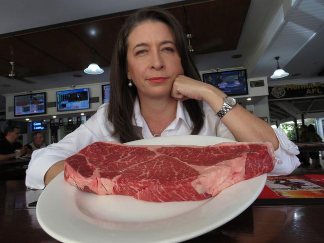 Queensland Nationals Senator Susan McDonald, a former butcher’s shop owner, says alternative-protein makers are hijacking terms they have no right to use. Picture: Supplied