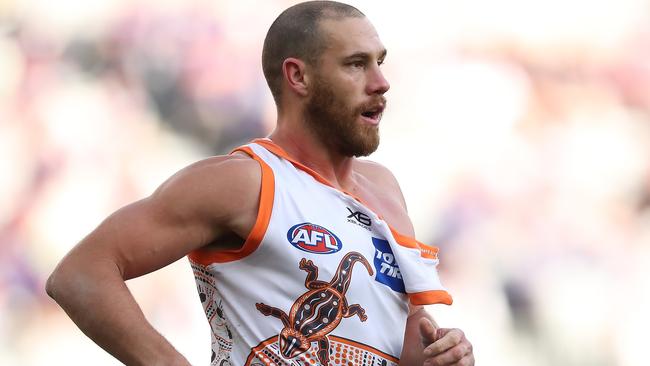 Mumford is a competitive beast for the Giants. Picture: Getty Images