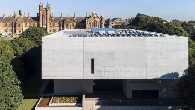 Chau Chak Wing Museum at the University of Sydney campus.