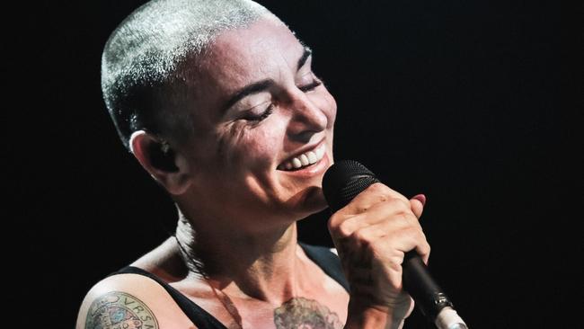 Sinead O'Connor performs on stage at The Roundhouse in 2014 in London. Picture: Christie Goodwin/Redferns via Getty Images