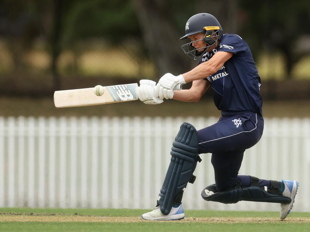 Meg Lanning playing for Victoria earlier this year. Picture: Getty Images