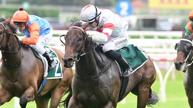 Cifrado wins the Lough Neagh at Eagle Farm: Picture: Grant Peters/Trackside Photography