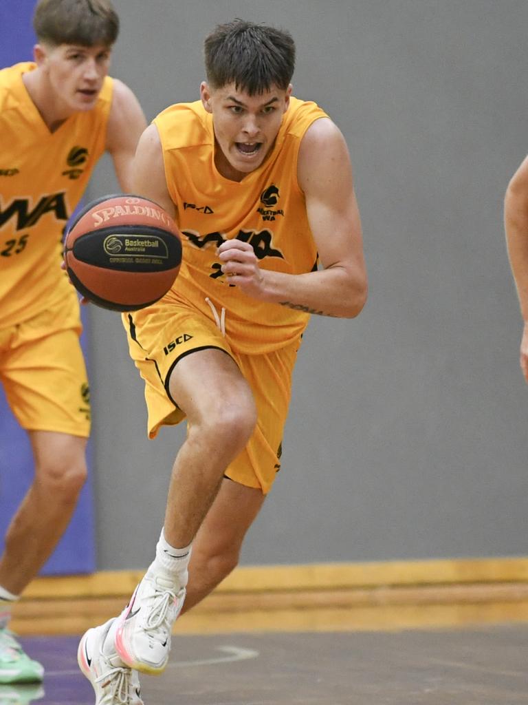 Western Australian players Ben Henshall and Alex Condon at the Under-20 National Championships. Picture: Sports in Focus