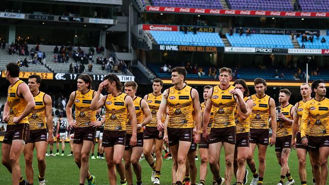 The AFL's investigation into the Hawthorn’s First Nations inquiry drags on. Picture: Getty Images