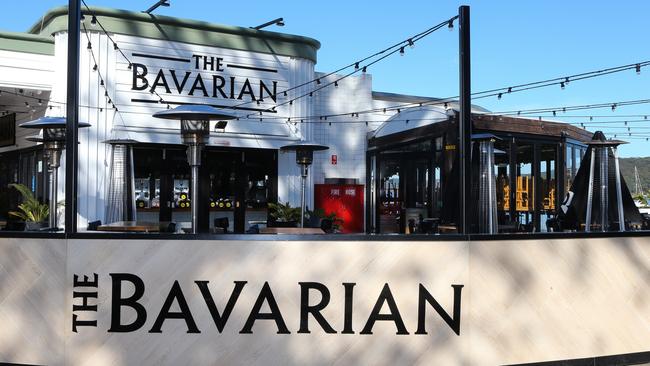 The Bavarian Manly has been advised by NSW Health that an individual who has tested positive for COVID-19 dined at the venue on Friday, July 24. Picture: Gaye Gerard