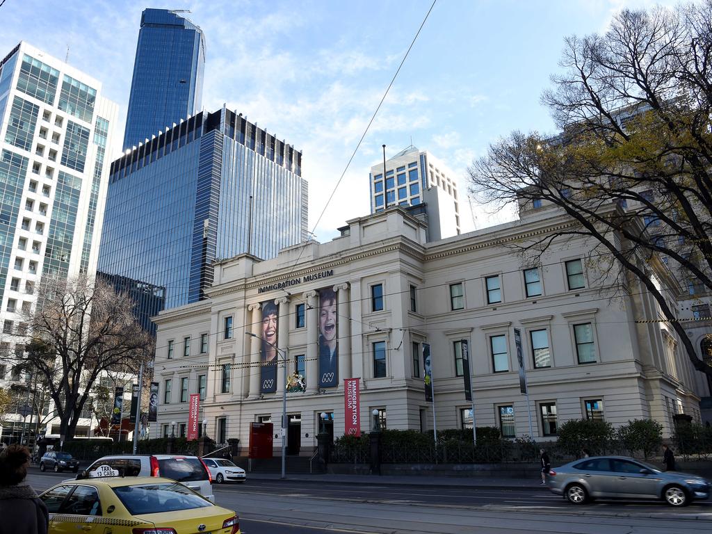 Melbourne’s Immigration Museum ranked 52. Picture: Nicole Garmston