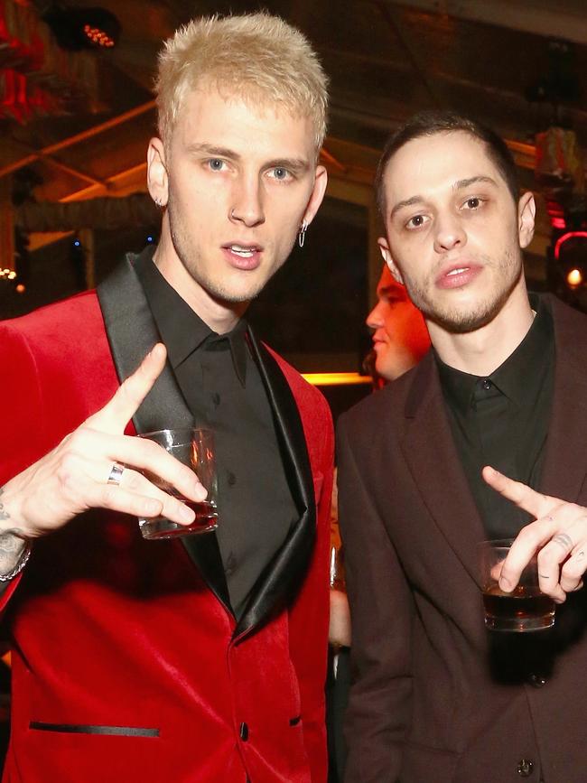 Machine Gun Kelly and Pete Davidson. Picture: Tommaso Boddi/Getty Images
