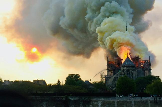 Notre Dame's roof went up in smoke on April 15, 2019