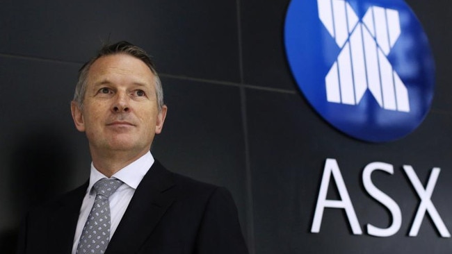 Dominic Stevens, former chief executive officer of ASX Ltd. Picture: Bloomberg