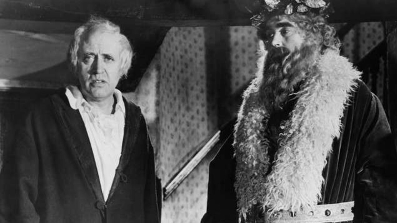 Alastair Sim starring as Scrooge in A Christmas Carol.