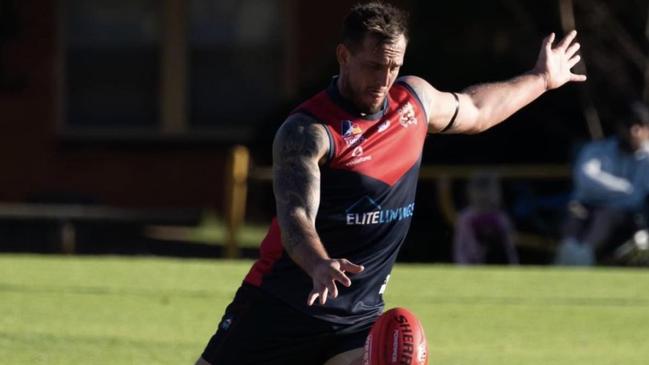 Chris Knapp in action for Eastern Park. Picture: Supplied