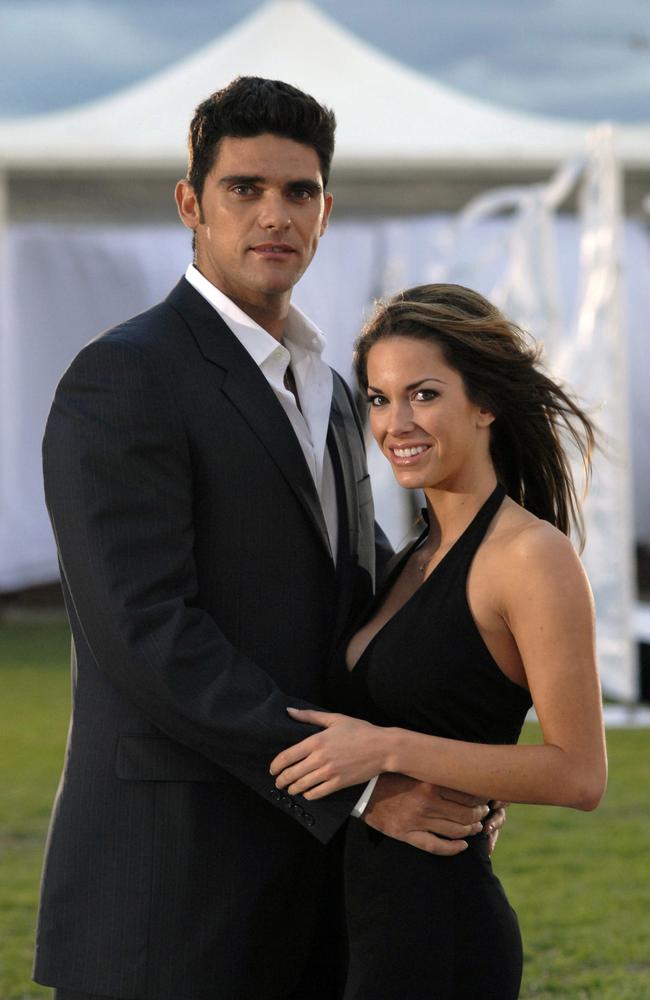 Iconic reality TV golden couple, Mark Philippoussis and Amanda Salinas.