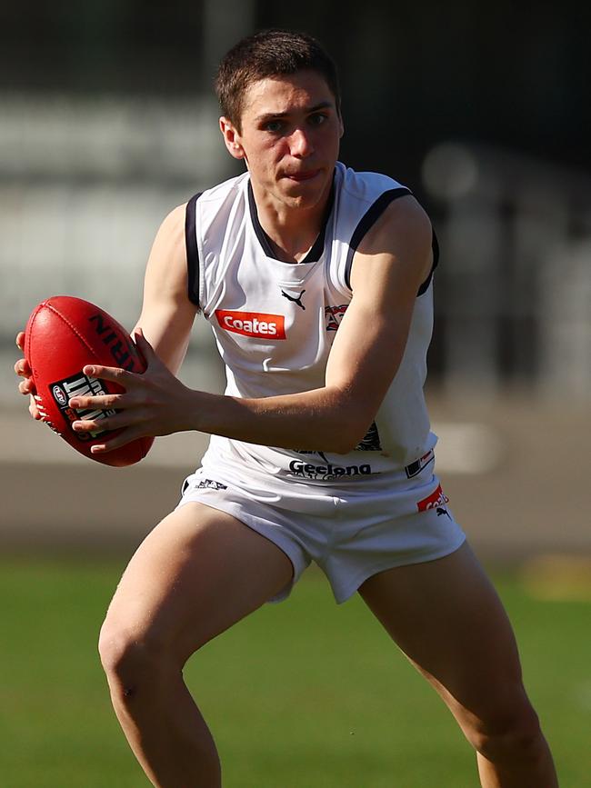 Geelong Falcons midfielder Xavier Ivisic is set for a breakout season in the Coates Talent League.