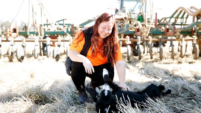 Dominique Matthews is a cropping farmer at Rupanyup. Picture: Chloe Smith