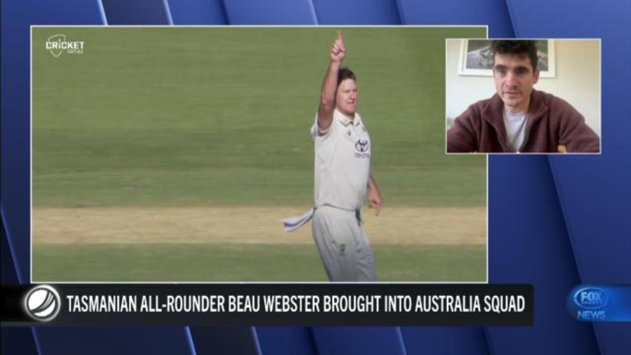 Experienced Webster is ready for Tests