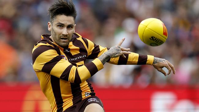 Chad Wingard has struggled to stay on the park in his time at Hawthorn. Picture: Getty Images