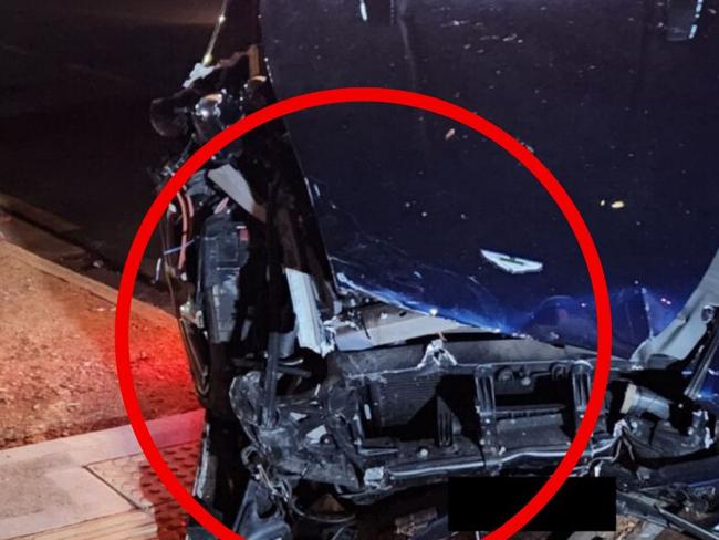 Artowrk for Aston Martin crash